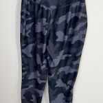 Old Navy  Medium Black & Gray Camo High-Waisted PowerSoft Pocket Joggers stretch Photo 6