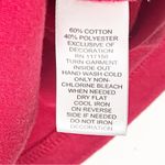 Quacker Factory Red Long Sleeves Embellished Beaded Patriotic Top, Size Large Photo 3