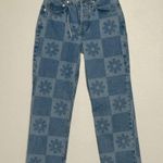 ASOS Blue Straight Leg Jeans High-Waisted Vintage Photo 4