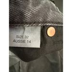 Rolla's  Black Wash Classic Straight High Rise Denim Jeans Regular Fit Size 32 Photo 6