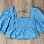 Abercrombie & Fitch Cropped Blouse Photo 0