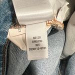 Madewell  mom jeans Light Blue‎ High Rise Distressed Jeans 30T Photo 7