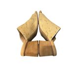 Yellow Box  Cataline Calf Hair Leather Upper Slip On Block Heel Sandals Sz 10 Photo 6