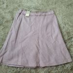 Worthington Orchid Flared Mini Skirt With Beaded Trim Light Purple Size 12 Photo 6
