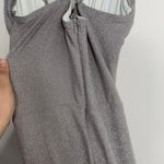 Patbo Lurex Cut Out Maxi Lace Up Dress Silver Sparkle Womens Glamorous Size 10 Photo 11