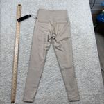 Kyodan  High Waisted Leggings Taupe Brown Ribbed Athleisure Activewear TP XS Photo 9