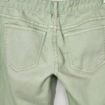 Green Skinny Jeans Size 27 Free People Green Ankle Zip Skinny Denim Photo 4