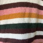 Madewell 🛍️ Striped Payton Pullover Coziest Yarn Sweater Heather Sunset Size S Photo 2