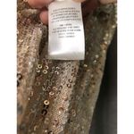 Julia Jordan Beige Long Sleeve Sequined High Neck Dress Womens Size 10 Photo 8