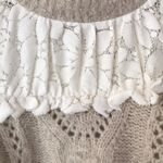 Anthropologie  Suzanne Pointelle Sweater NEW Photo 5