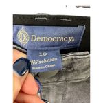 Democracy  Modern "Ab"solution High Rise Ankle Length Grey Skinny Jeans Sz 10 Photo 4