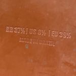 Farm Rio  Brown Rainbow Beaded Mule Vegan Leather Size 8.5 Resort Summer Vacation Photo 7