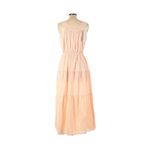 Christy Dawn NWT The Goldie in Petal Lace Seersucker Striped Maxi Dress L Photo 1