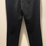 Faded Glory Mid-Rise Black & White Printed Work Skinny Straight Leg Pants Slacks Photo 6