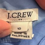 J.Crew  100% Cotton Straight Skirt, Carolina Blue Size 10 Photo 7