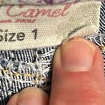 Red Camel Denim Jean Shorts XS Stretchy  Womens Size 1 Low Rise Photo 7