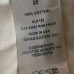 We Wore What by Joe’s The Danielle Bone White High Rise Button Fly Jeans 25 Photo 7
