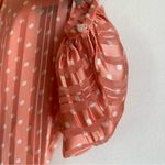 ZARA  Polka Dot Striped Dress XS Photo 6