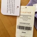 Fabletics  Strappy Seamless Sports Bra, Lilac Purple, Size XS Photo 5