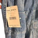 Free People  Dustbowl Wide Leg Jeans Miners Blue NWT 32 Photo 3