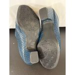 Rialto Comfort Vette Womens Blue Croc Print Mules Size 9.5M SKU 6421 Photo 2
