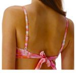 NWT Sundazed Beka Tie Dyed Underwire Bow Bikini Top D Cup Size 34D Orange Photo 1