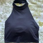 Oysho  Black Workout Halter Top Photo 0