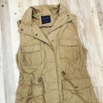 Boutique utility camel tan Vest sz small Photo 2