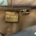 Friends Hoodie Sweatshirt M Gray Multicolor Graphic Pocket‎ Fleece Lined Size M Photo 7
