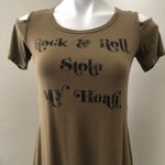 H.I.P. Women’s Cutout Shoulder Top Size S Photo 2