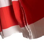 Romeo + Juliet Couture Romeo + Juliet Orange White Striped Pleated Skirt Puff Sleeve Top Co-Ord Set S Photo 10