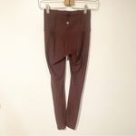 Lululemon  Size 4 Burgundy Mapped Out High Rise Tight 28"‎ Camouflage Legging Photo 6