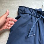 Lululemon Keep Moving Joggers Navy Blue Size 8 High Rise Drawstring Waist Photo 2