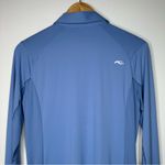 KJUS Women’s Blue Scotscraig Long Sleeve Polo Golf Dress UPF 50+ Size 38/M Size M Photo 9