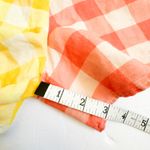 Farm Rio  Anthropologie Gingham Contrast Romper Photo 14