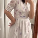 Pastel Purple Maxi Dress Photo 2