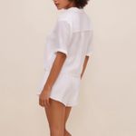 ASTR Evita Shorts in White Photo 5