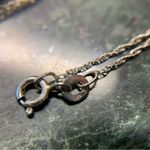 Diamond Accent Beveled Cross Necklace Sterling Silver 925 18” Photo 3