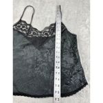 VTG Dreamtime Camisole Top Black Lace Satin Sz M Goth Grunge Witchy Whimsigoth Size M Photo 11