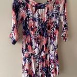 Raisin's Womens Tye Dye Romper/ Jumpsuit Size S/P Color Pink Photo 2