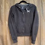 PINK - Victoria's Secret Vintage Y2K  Wish For Pink Gray Blue Rhinestone Hoodie Smal Photo 1