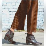 Bed Stu Tania Ankle Harness Western Boots Teak Rustic Leather Size 8.5 Photo 3