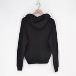 N:Philanthrophy Fran Hoodie Sweatshirt Cutout Cotton French Terry Black Womens S Photo 3