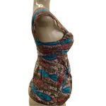 Nanette Lepore  Size 2 100% Silk Sleeveless Thick Strap Top. Back Zipper. Photo 1