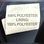 Ramy Brook  Aurora Draped Navy‎ Satin Midi Shirt Dress Side Slit Long Sleeve Sz 2 Photo 6