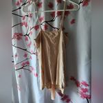 Gap NWT  Women's Pink Front Woven Trim Cami Size S Photo 2