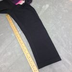 Lululemon  Groove Crop Capri‎ Pants Reversible Black Women’s 6 Photo 4