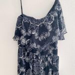 Vince Camuto  NWT blue and white one shoulder dress Photo 2