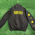 Urban Outfitters Nirvana Vtg Style Grunge Hoodie Size Extra Large Photo 0