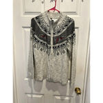 Northern Reflections  Sweater Embroidered Cardinals Full Zip‎ Size XL Metallic Photo 1
